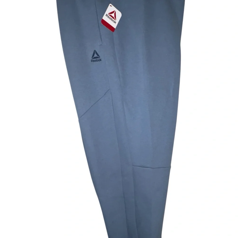 Reebok Light Blue / Reebok Men's Momentum Fleece Jogger, Size 5XL